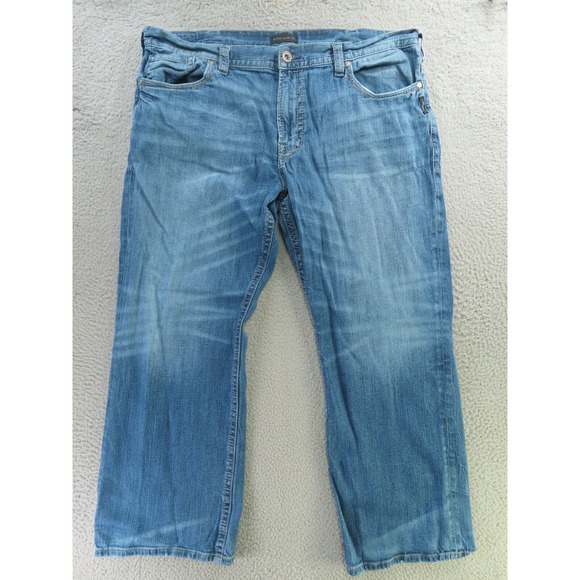 Silver Jeans Mens 40X29 Gordie Relaxed Fit Straight Leg Denim Stretch - Picture 1 of 10